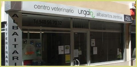 Centro Veterinario Urgain Albaitaritza Zentroa fachada urgain
